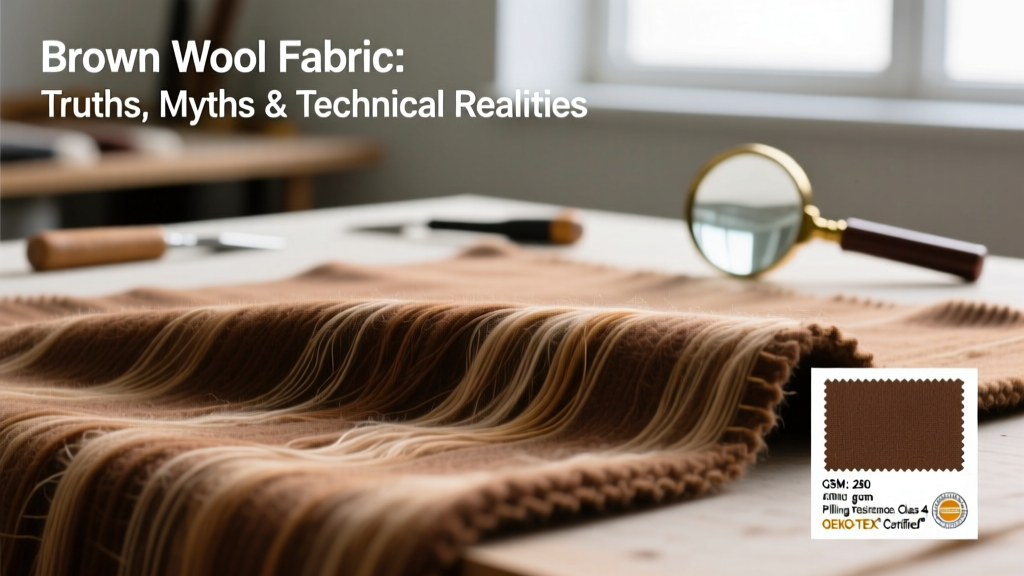 Brown Wool Fabric: Truths, Myths & Technical Realities