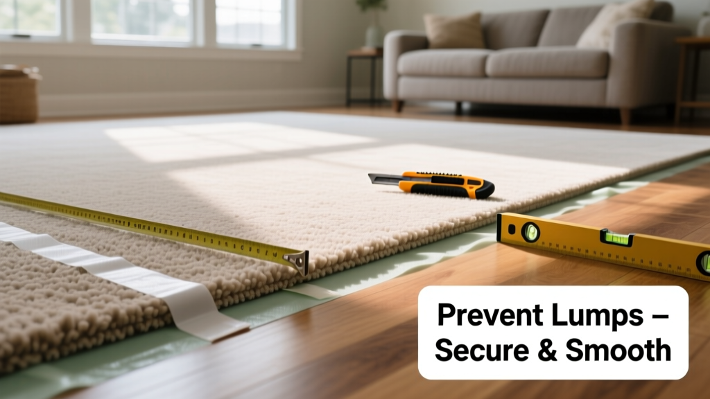 How to Prevent Lumpy Carpet Padding in High-Traffic Rooms