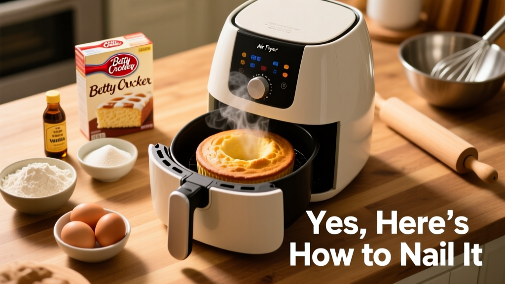 Air Fryer Betty Crocker Cake: Easy & Delicious