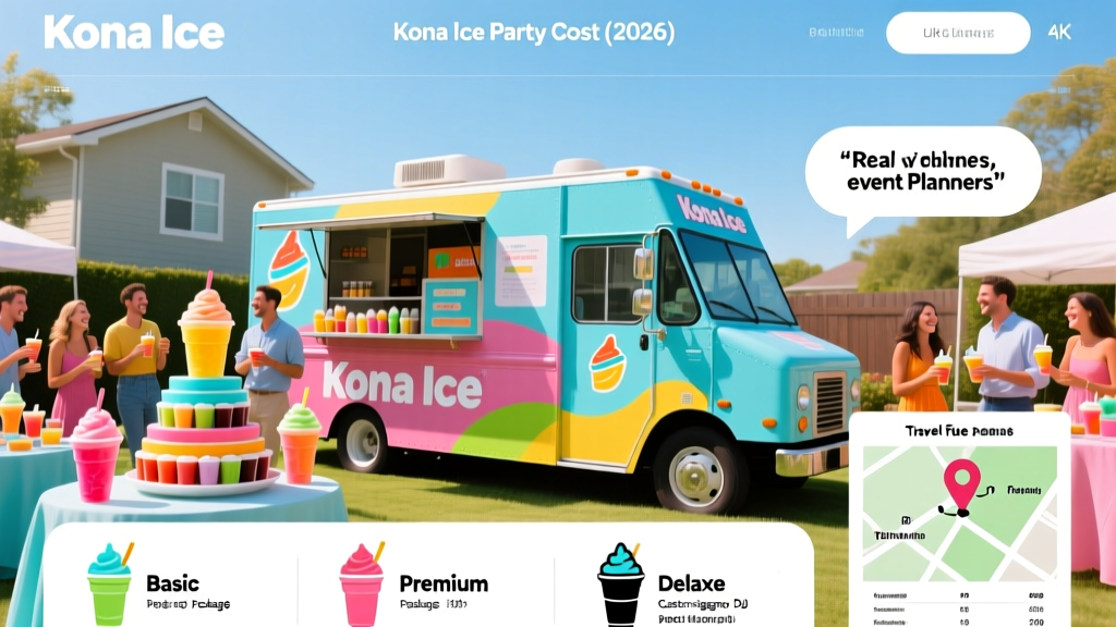Kona Ice Party Cost (2026)