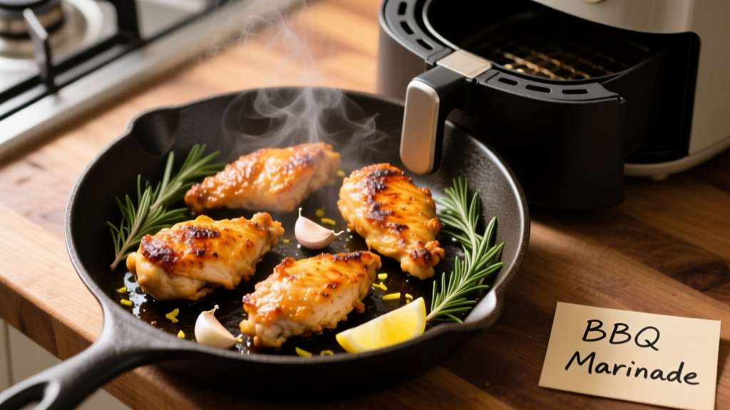 Crispy BBQ Chicken Tenderloins in Air Fryer