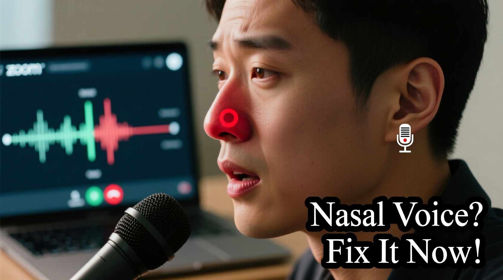 why does my voice sound nasally on zoom calls and how to fix audio quality