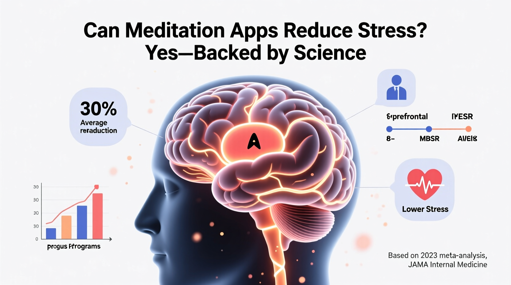 can meditation apps really reduce stress backed by science