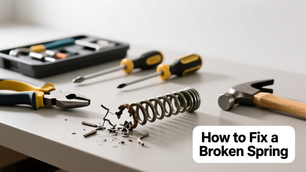How to Fix a Broken Spring in Your Home