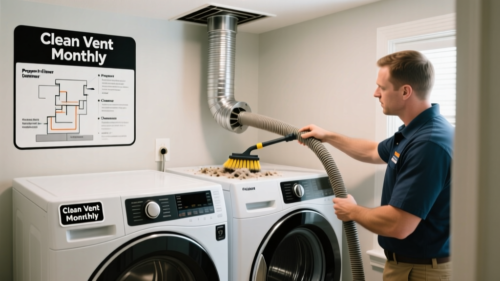 How to Prevent Dryer Vent Clogs in Your Home
