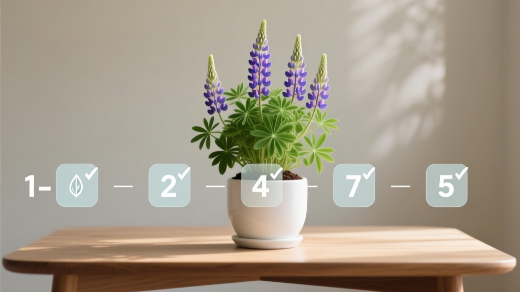 Lupin Seeds Indoor Planting Method (2026)