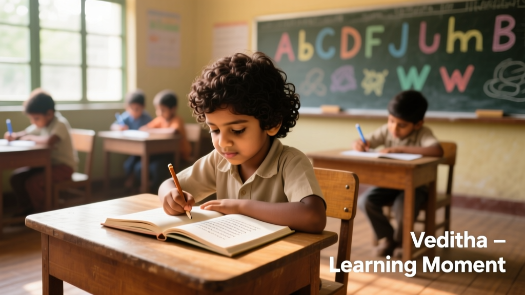 Veditha: Evidence-Based Insights on a Multisensory Early Learning Framework for Children Aged 3–6