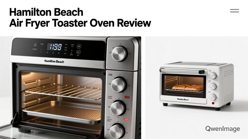 Hamilton Beach Air Fryer Toaster Oven Review