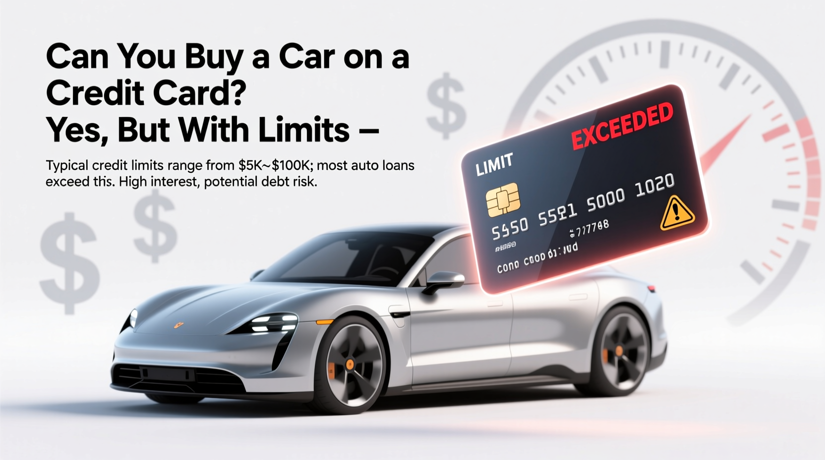 can you buy a car on credit card