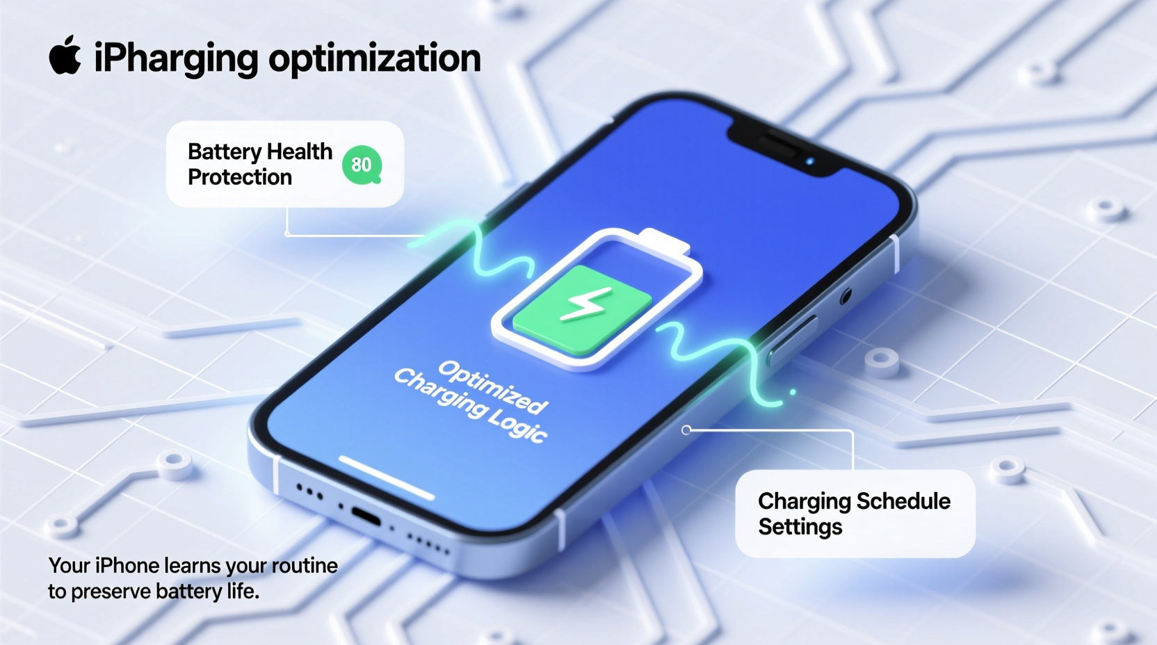 why is my iphone charging stop at 80 percent optimization settings explained