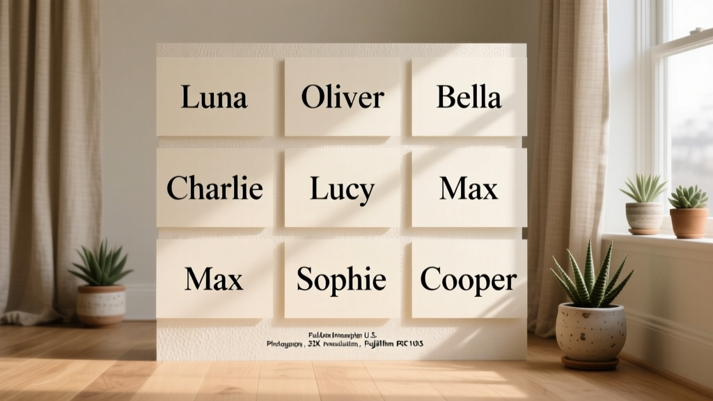 The top cat names in the US