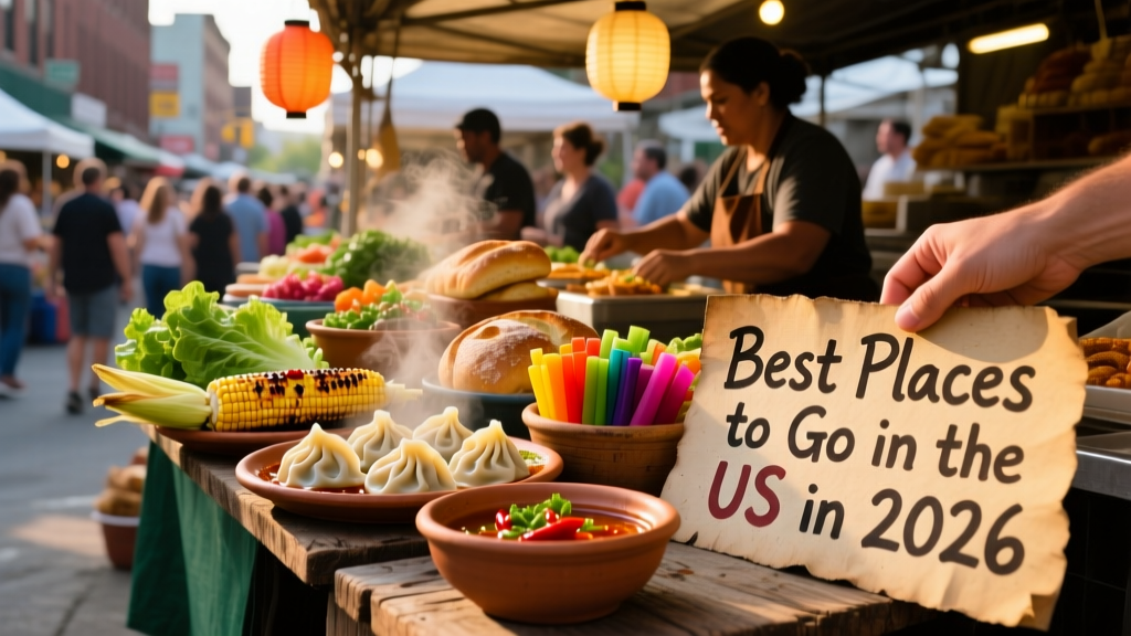 Best Places To Go In The US In 2026: Culinary Destinations, Cultural Shifts, and Infrastructure Milestones