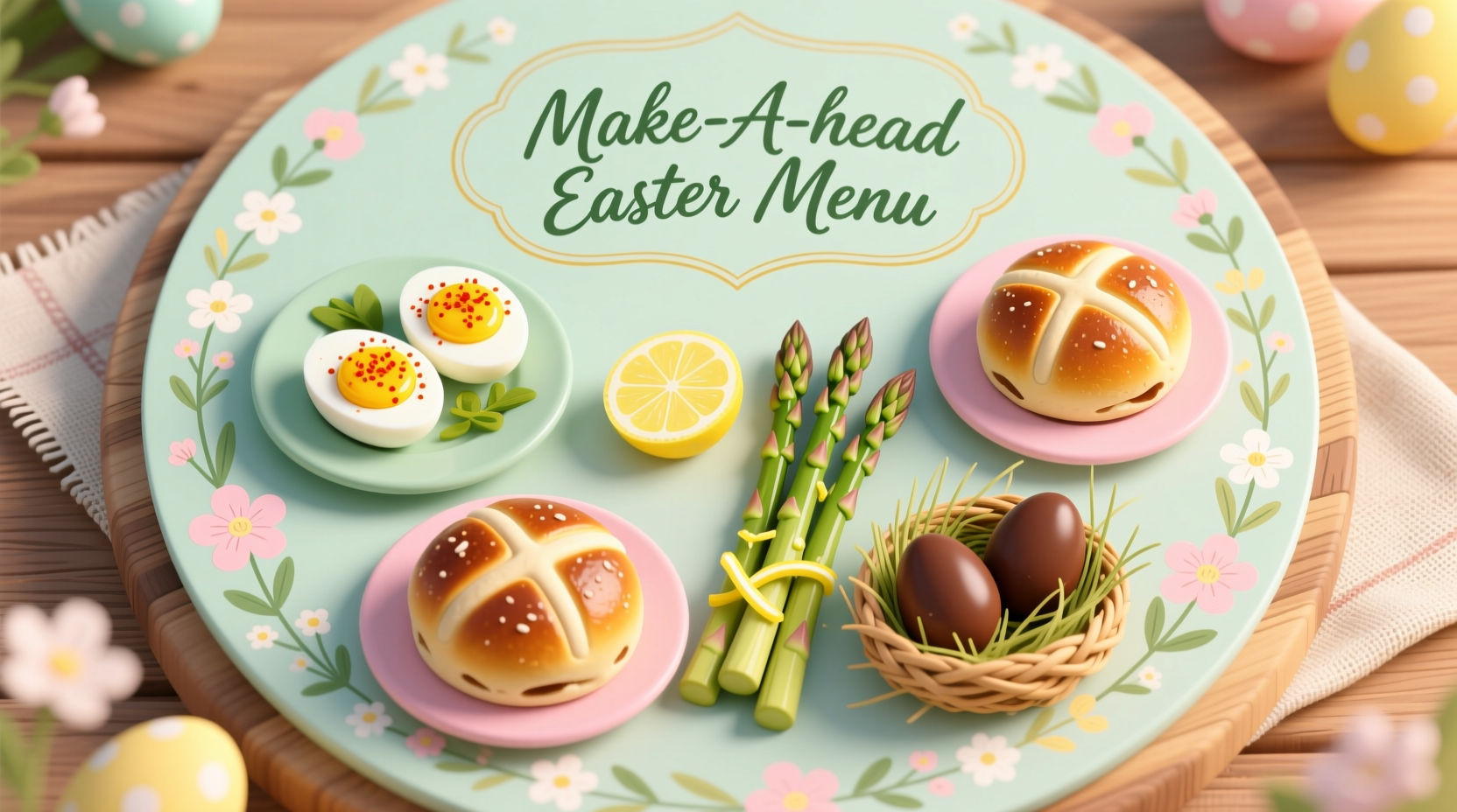 make ahead easter menu