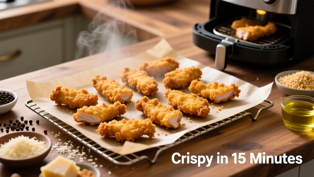 Air Fryer Battered Chicken Tenders: Crispy, Not Soggy