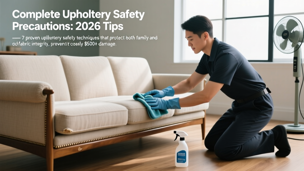 Complete Upholstery Safety Precautions: 2026 Tips