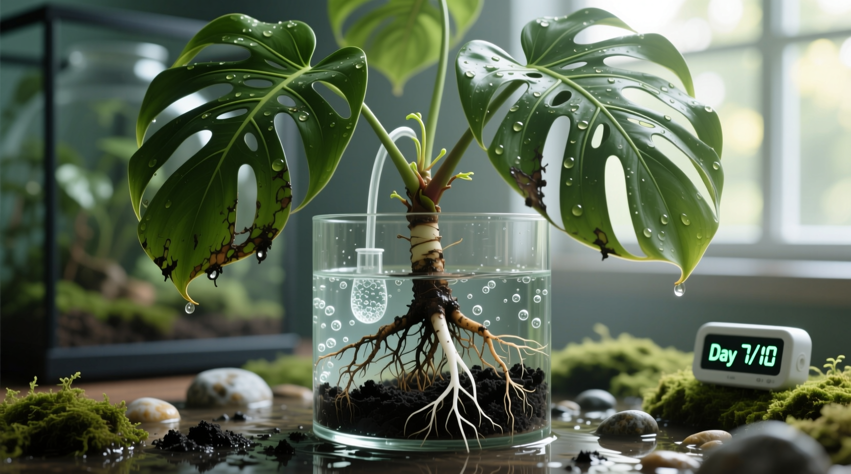 How to Revive a Drowned Monstera Without Cutting Stems