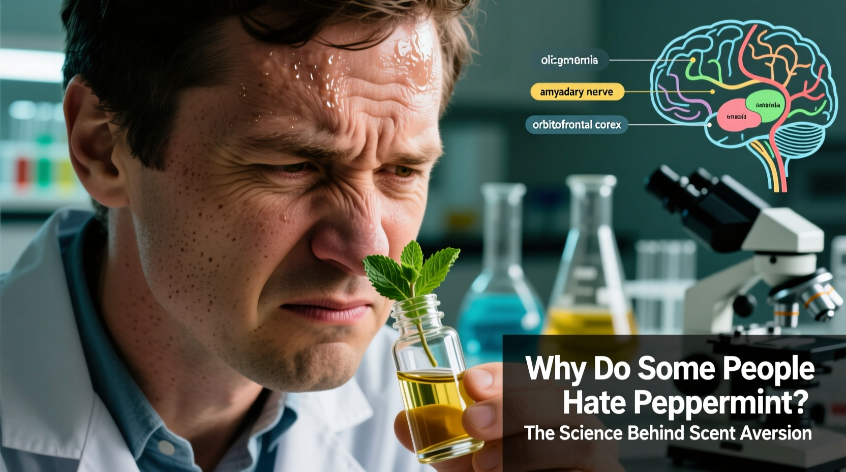 why do some people hate the smell of peppermint essential oil science behind scent aversion