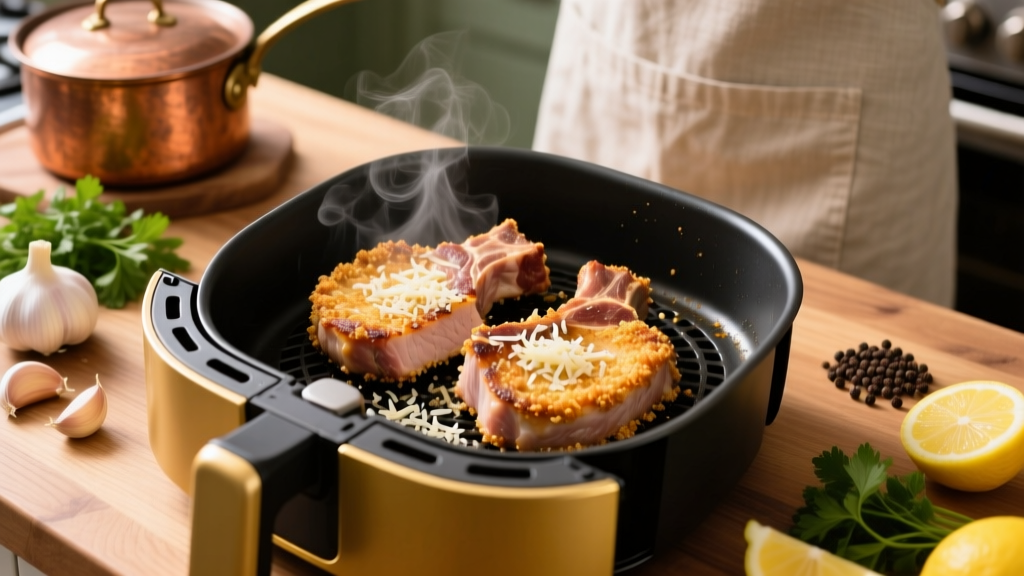 Air Fried Parmesan Pork Chops: Crispy, Juicy & Easy