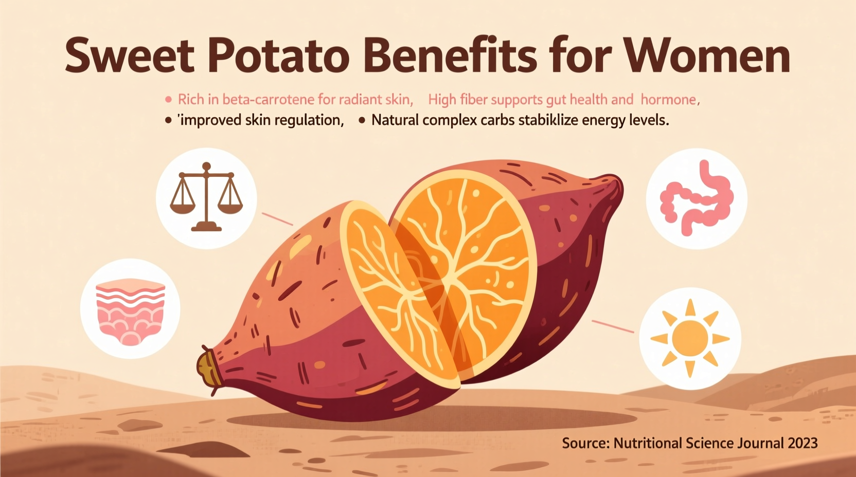 7 Science-Backed Sweet Potato Benefits for Women's Health
