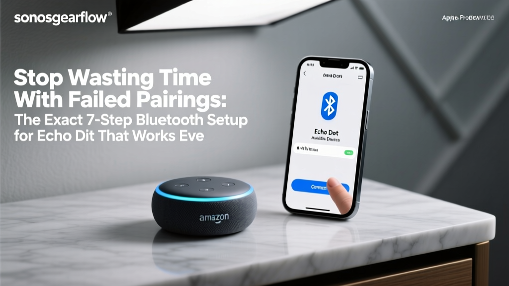 Echo Dot Bluetooth Setup: The Reliable 2026 Guide