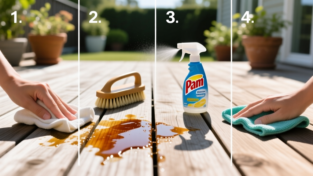 Tested: How to Get Cooking Spray Out of Deck Fast 2026