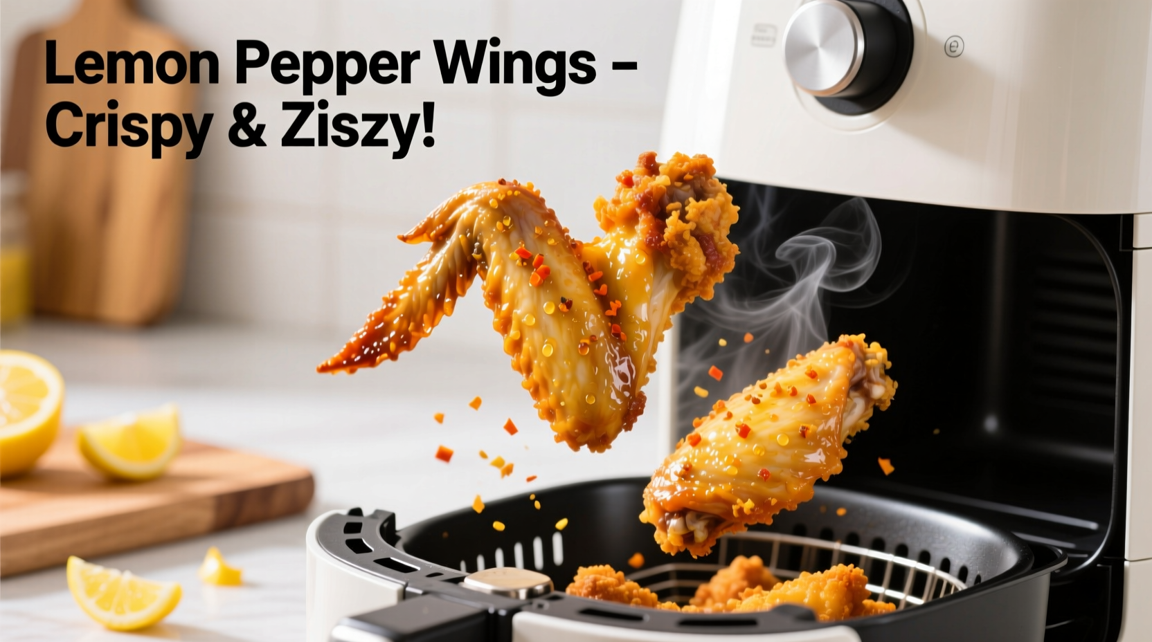 Perfect Lemon Pepper Wings in Air Fryer: 25-Minute Recipe