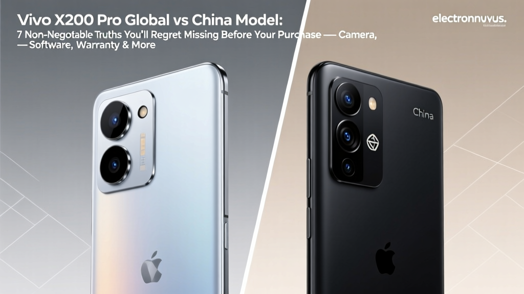 Vivo X200 Pro Global vs China Model: 7 Non-Negotiable Truths You’ll Regret Missing Before Your Purchase — Camera, Software, Warranty & More