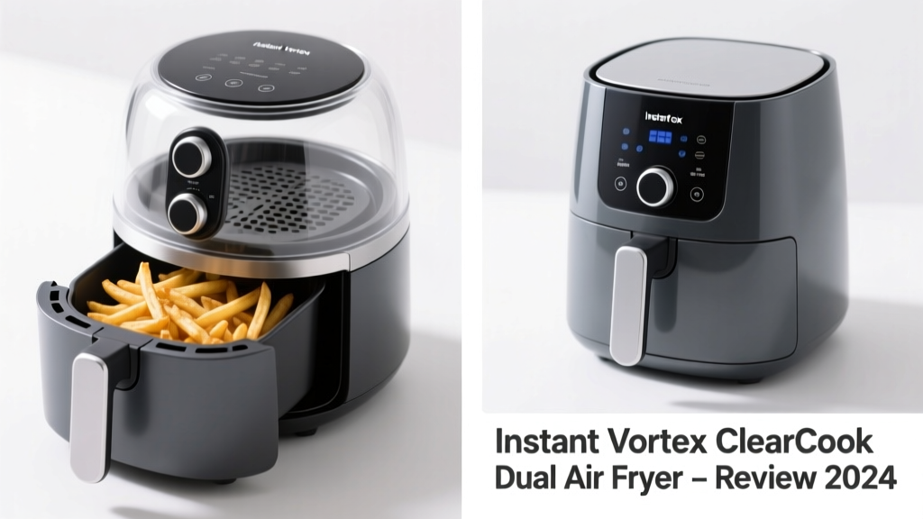 Instant Vortex ClearCook Dual Air Fryer Review