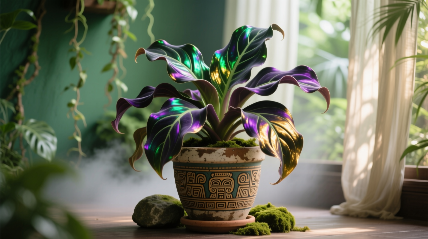 exotic houseplant