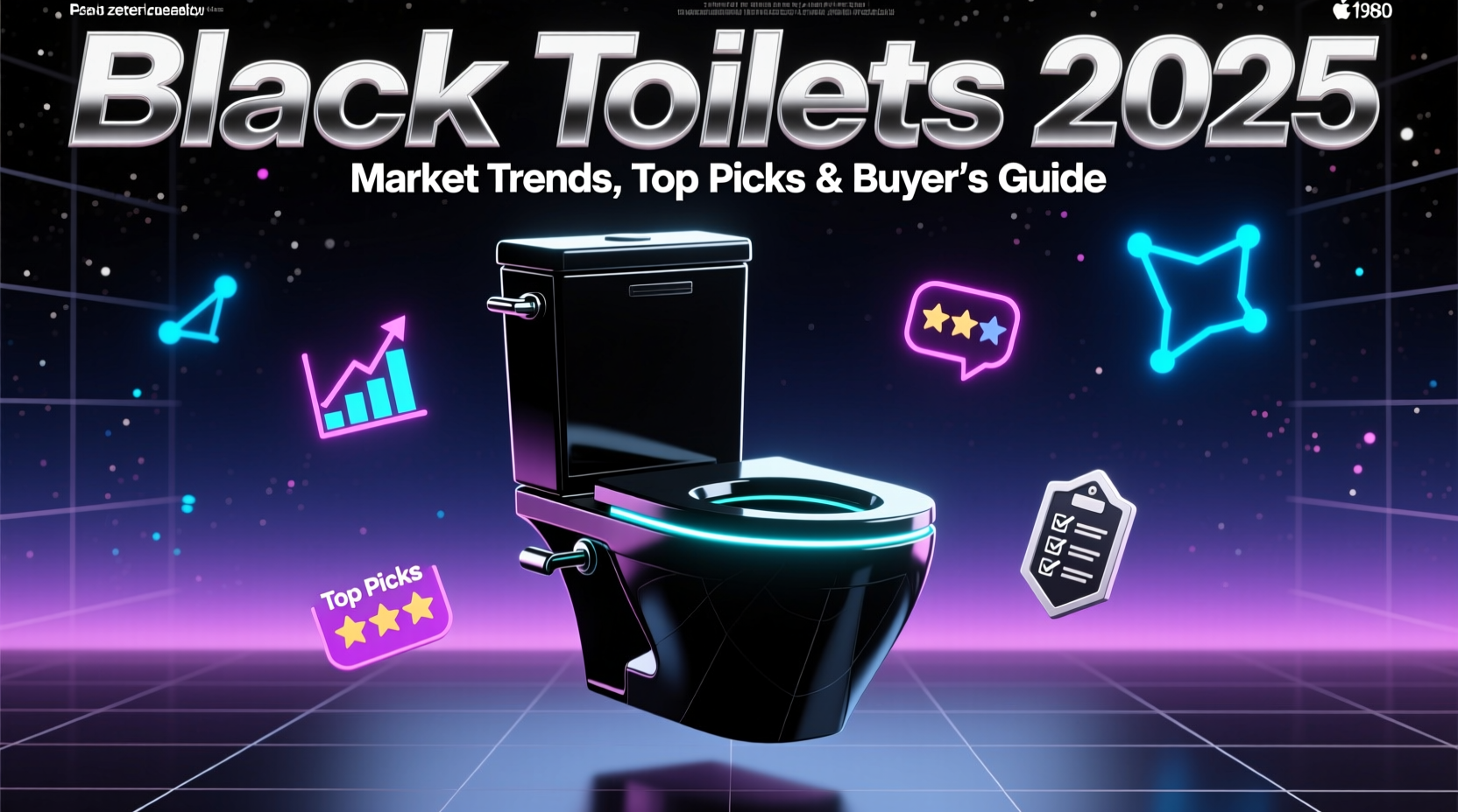 best selling black toilet