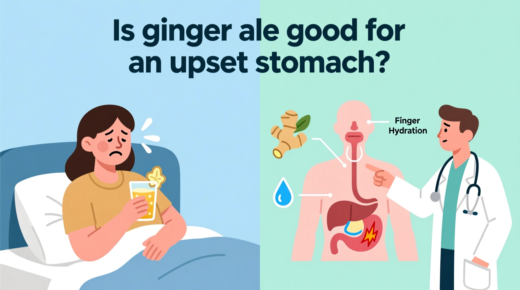 Ginger Ale for Upset Stomach: What Science Says