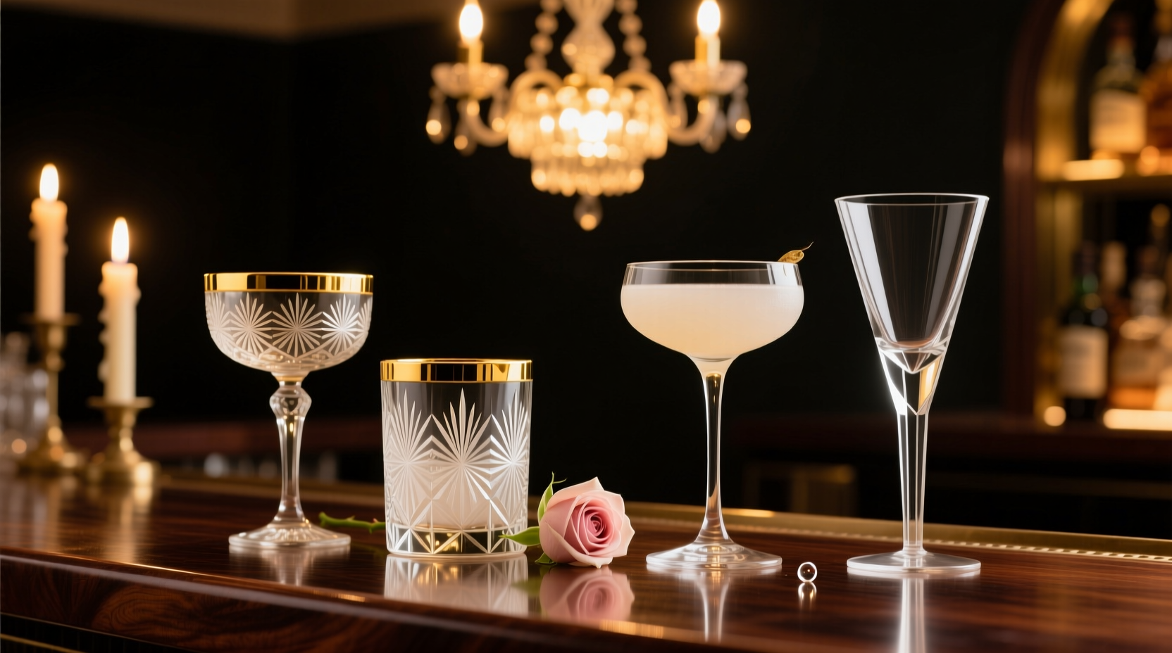 vintage cocktail glasses vs modern ones which feel more elegant