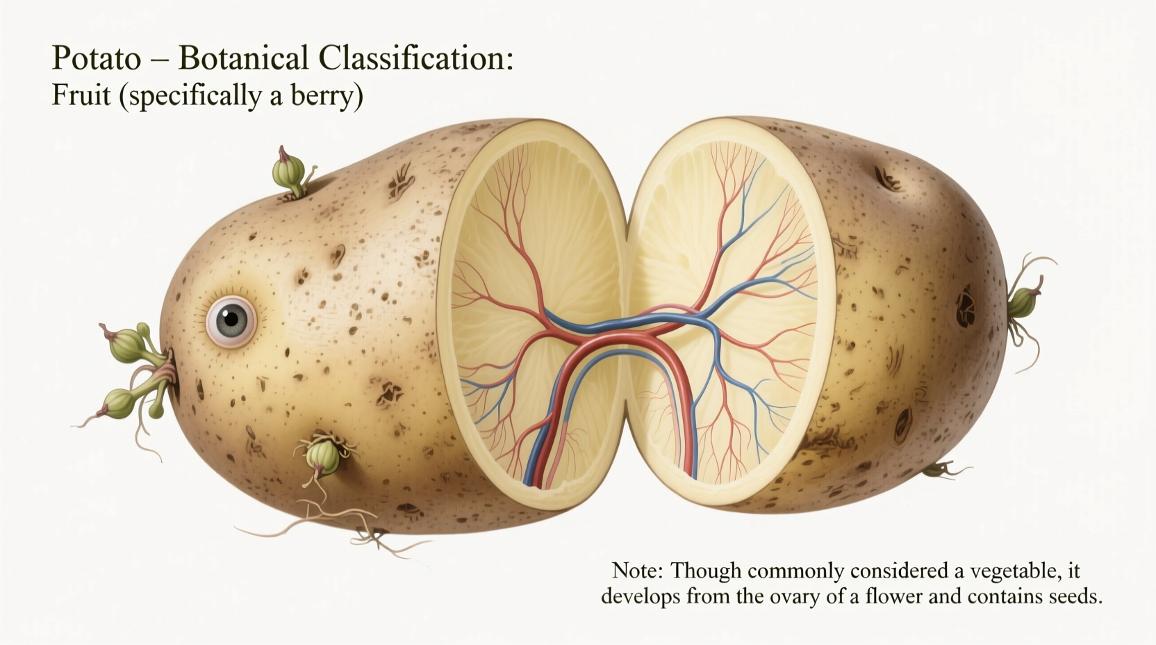 Is a Potato a Fruit? Botanical Classification Explained
