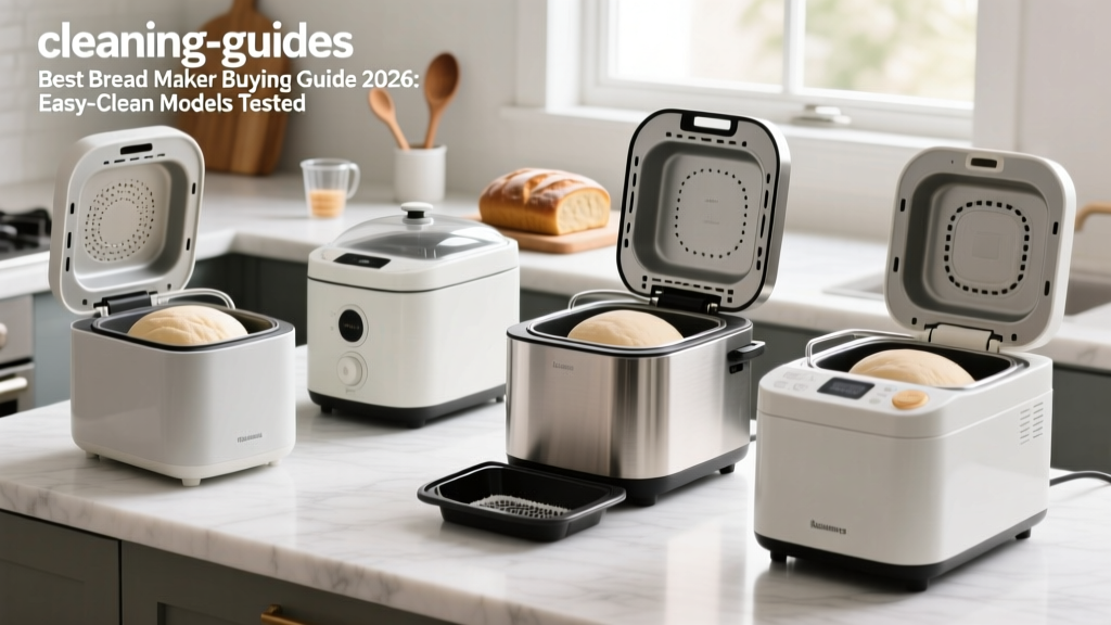Best Bread Maker Buying Guide 2026: Easy-Clean Models Tested