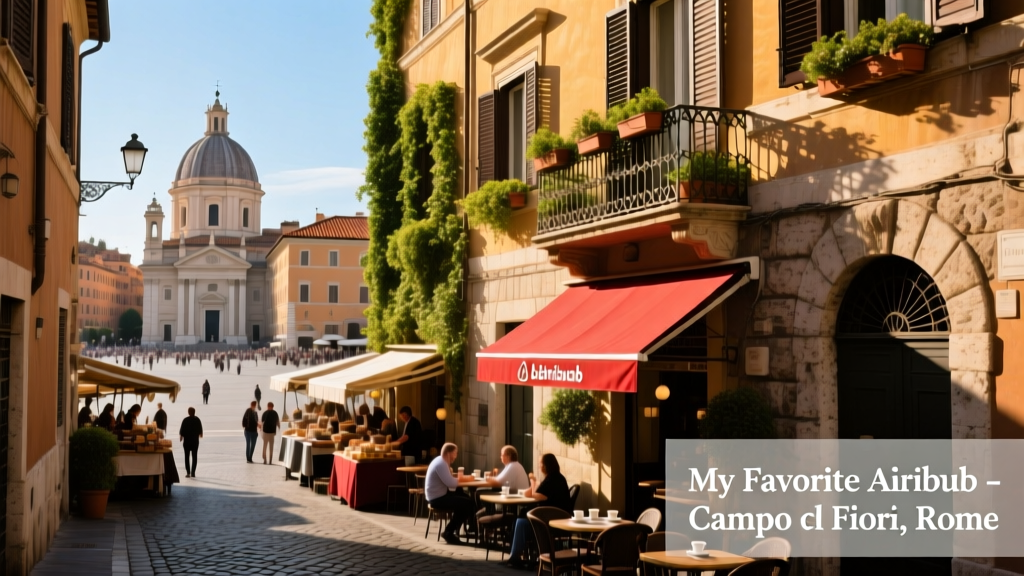 My Favorite Airbnb in Rome’s Campo de’ Fiori: A 42 m² Apartment with Original 17th-Century Beams and Daily Espresso at Sant’Eustachio