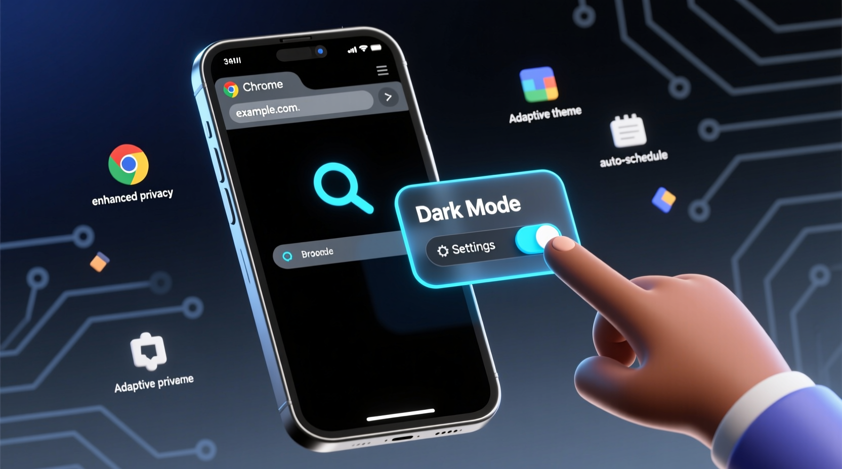 how to enable google chromes new dark mode and more