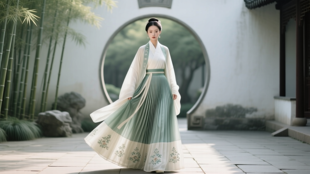 Ming Dynasty Mamianqun: Court Fashion To Modern Hanfu