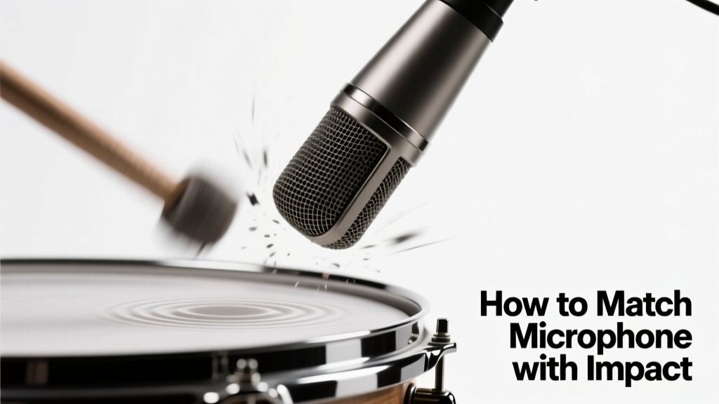 Mic Matching for Percussion and Foley