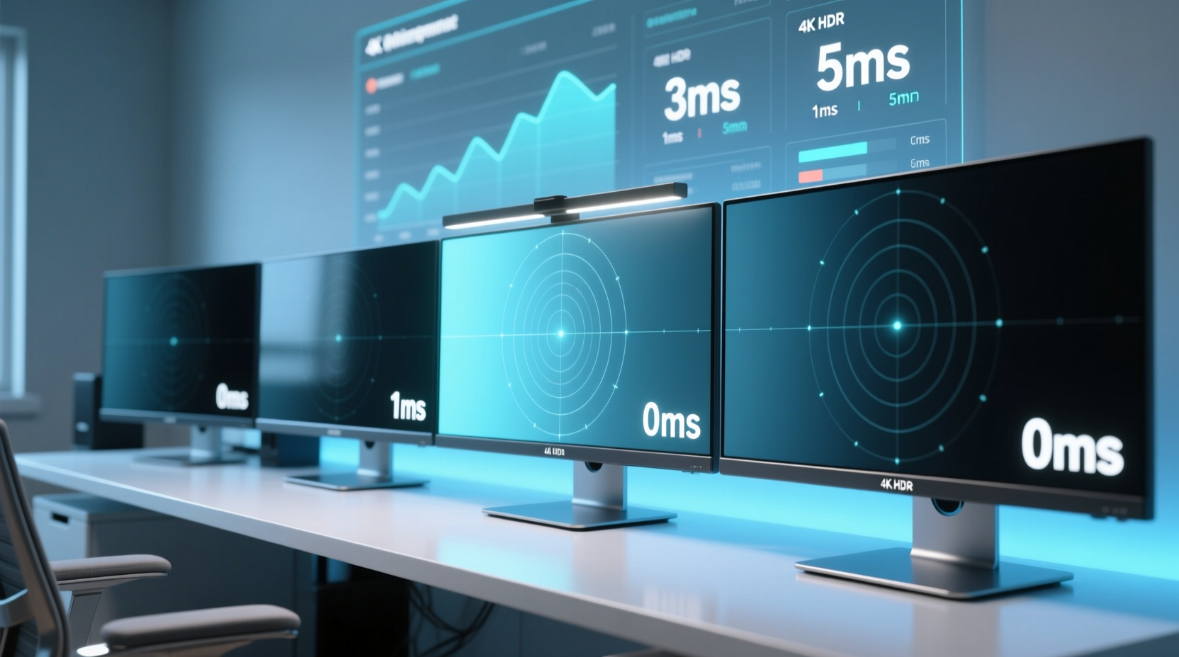 this database sorts monitors and hdtvs by display lag