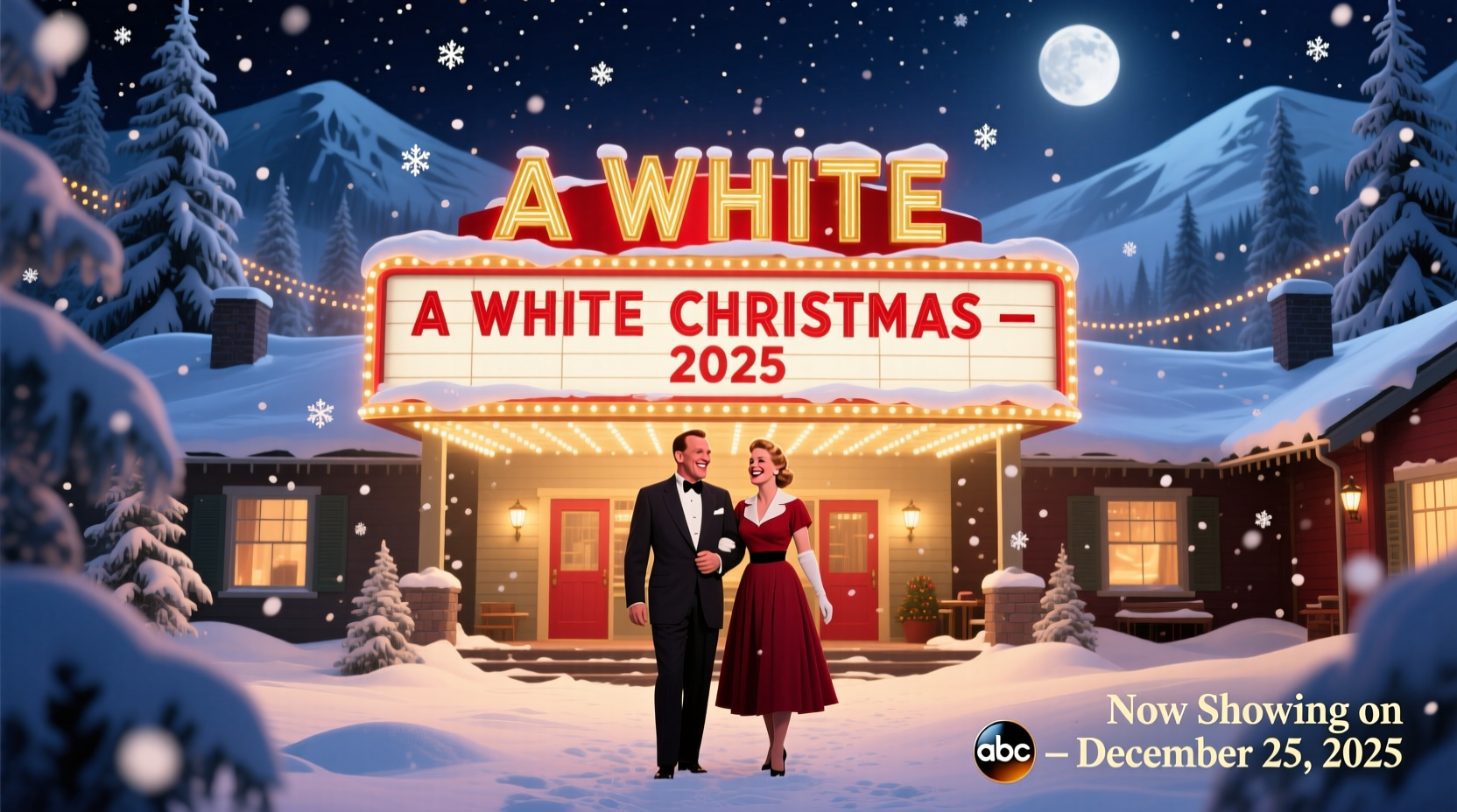 when is a white christmas on tv