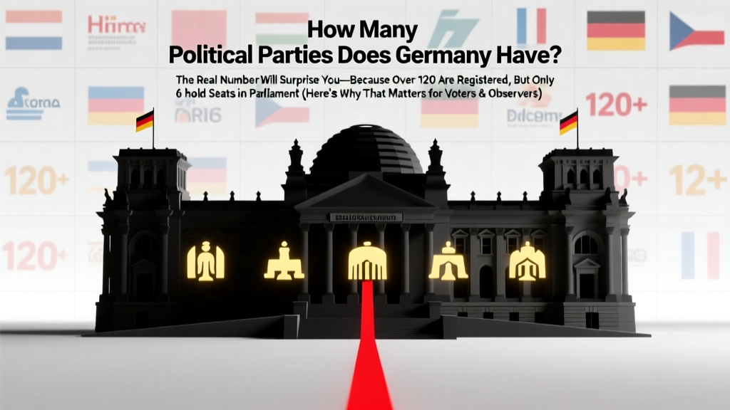 Germany Political Parties: 120+ Registered, 6 in Parliament