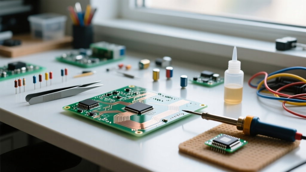 How to Fabricate PCB at Home: Trace Sizing, Etching, and First-Spin Testing