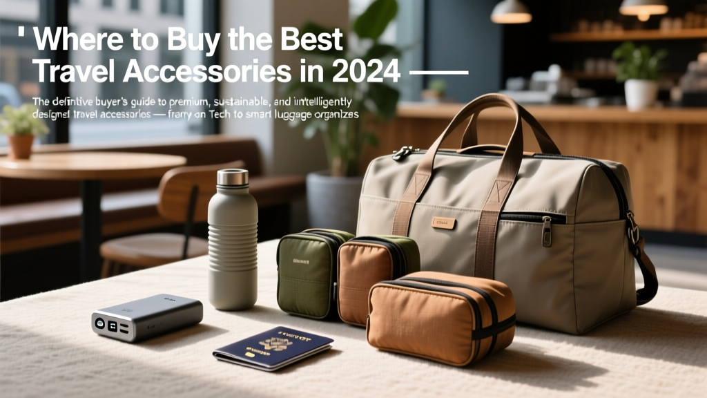 Where to Buy the Best Travel Accessories in 2024