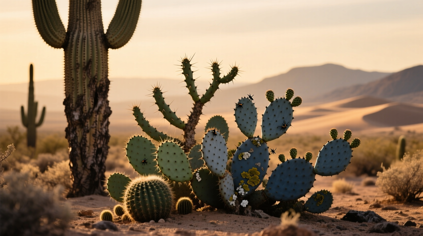 cacti and cactus