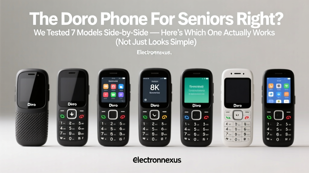 The Doro Phone For Seniors Right? We Tested 7 Models Side-by-Side — Here’s Which One Actually Works (Not Just Looks Simple)
