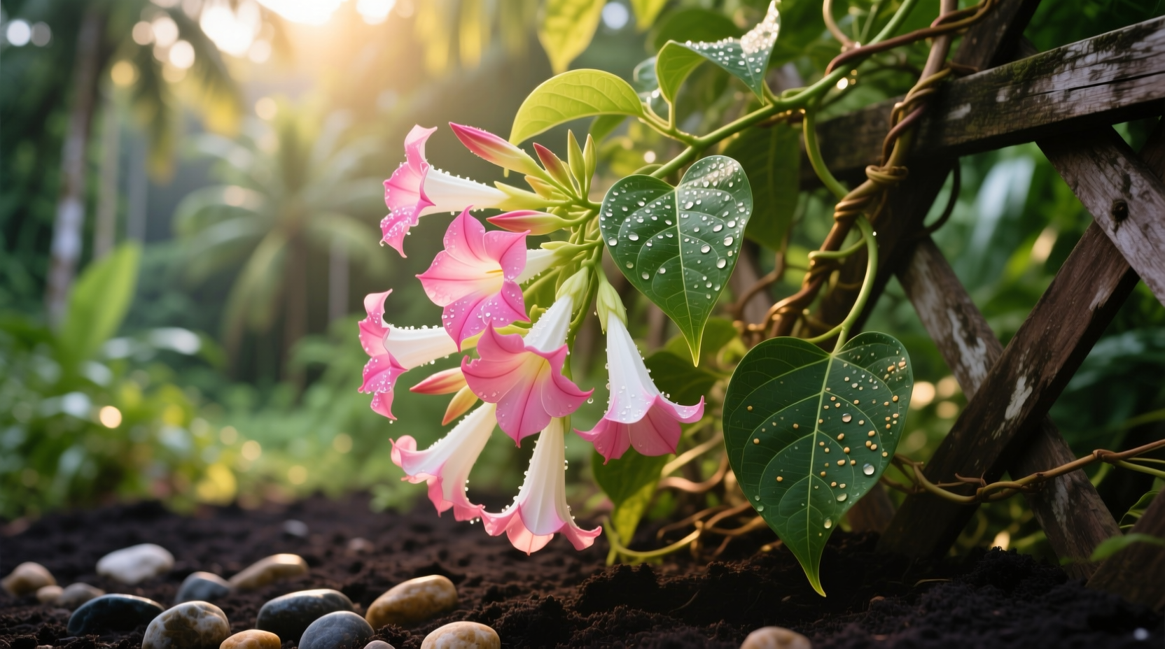 mandevilla vine plant