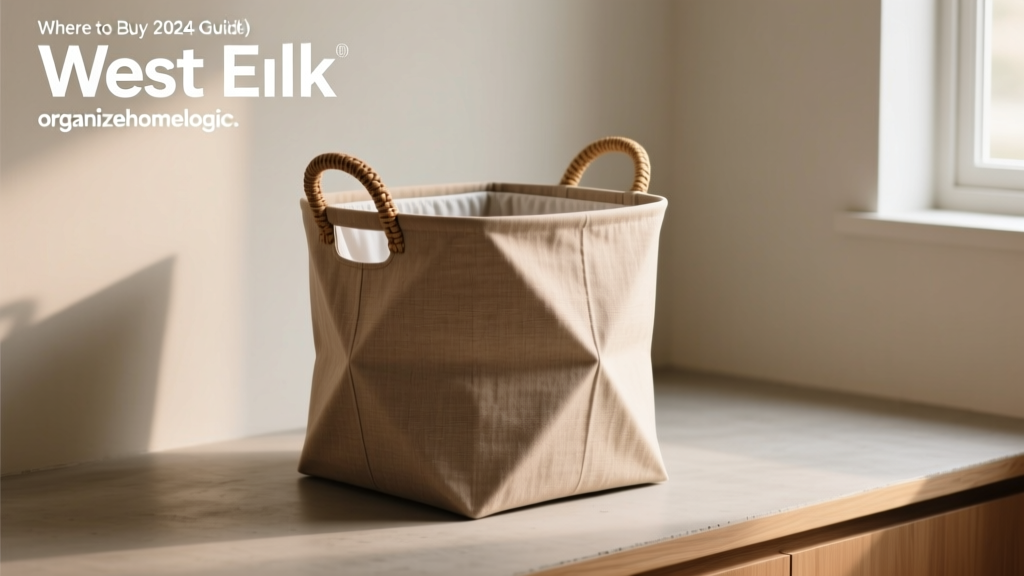 Where to Buy West Elm Laundry Hampers (2024 Guide)