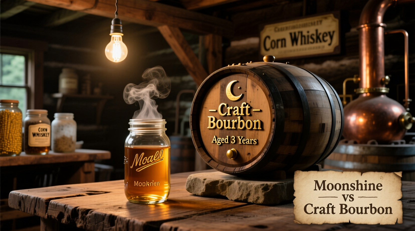 moonshine vs craft bourbon is the homemade hype actually worth it
