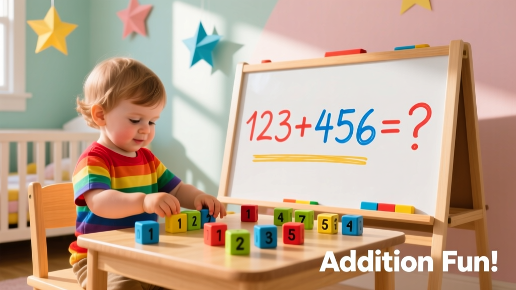 Mastering 3-Digit Horizontal Addition: Developmentally Appropriate Strategies for Toddlers and Early Learners