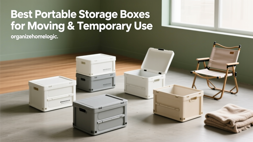 Best Portable Storage Boxes for Moving & Temporary Use